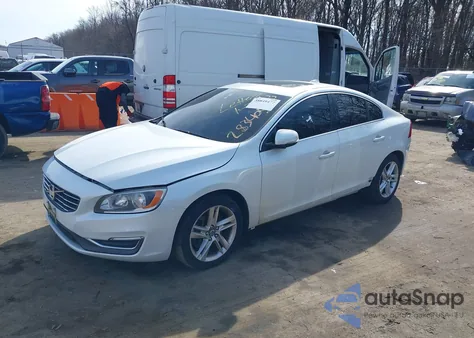 2014 Volvo S60 T5/T5 Platinum/T5 Premier/T5 Premier Plus из США, поврежденный, VIN YV1612FS0E2283405